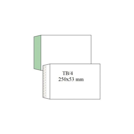 TB/4 szilikonos bélésnyomatlan, 250 db-os, fehér