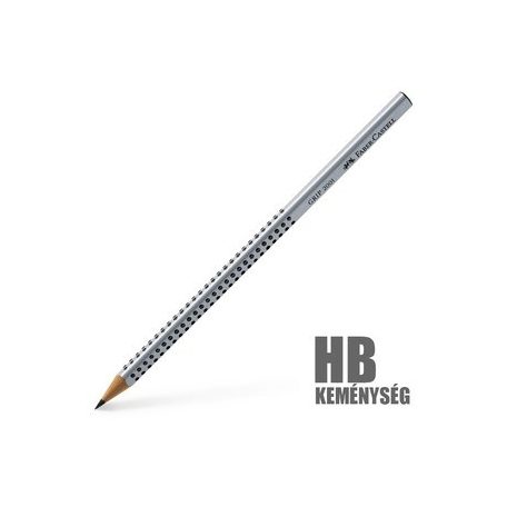 Faber-Castell Grip 2001, háromszögletű, ezüst testtel