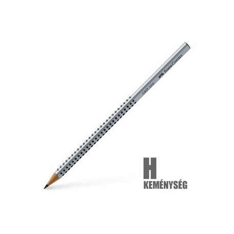 Faber-Castell Grip 2001, háromszögletű, ezüst testtel