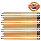 KOH-I-NOOR 1500, hatszögű seruza, lakkozott külsővel, sárga