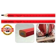 KOH-I-NOOR 1536, vastag ács ceruza , lapított testű