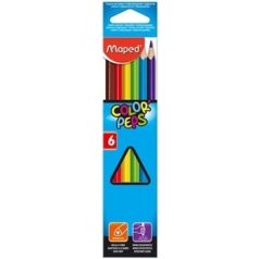   MAPED Color'Peps, háromszögletű színes ceruza készlet