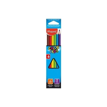 MAPED Color'Peps, háromszögletű színes ceruza készlet