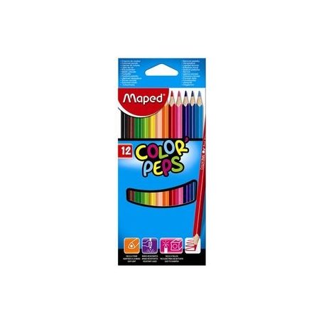MAPED Color'Peps, háromszögletű színes ceruza készlet