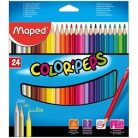 MAPED Color'Peps, háromszögletű színes ceruza készlet