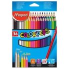 MAPED Color'Peps, háromszögletű színes ceruza készlet