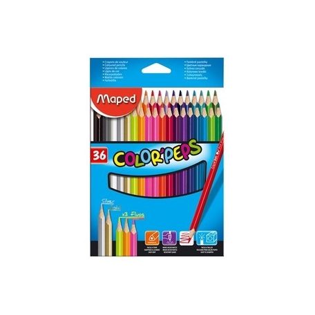 MAPED Color'Peps, háromszögletű színes ceruza készlet