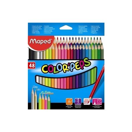 MAPED Color'Peps, háromszögletű színes ceruza készlet