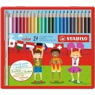 STABILO Color 1912-77, hatszögletű, színes ceruza készlet