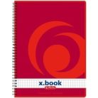 Spirálfüzet A5, 80lap, HERLITZ lyukasztott, perforált