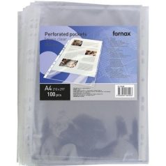 Lefűzhető A4, 150mic FORNAX, 100 db-os, víztiszta