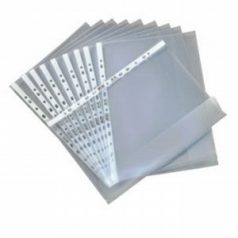 Lefűzhető A4, 120mic HERLITZ, 10 db-os, füles, narancsos