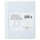 Lefűzhető A4+, 42mic HERLITZ, 100 db-os, átlátszó narancsos