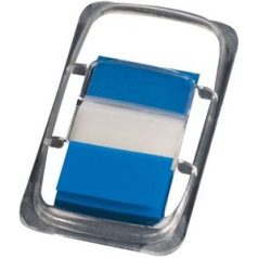   Öntapadós műanyag jelölőcímke 25x43mm, Q-CONNECT, 50 címkés