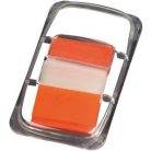 Öntapadós műanyag jelölőcímke 25x43mm, Q-CONNECT, 50 címkés