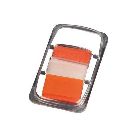 Öntapadós műanyag jelölőcímke 25x43mm, Q-CONNECT, 50 címkés