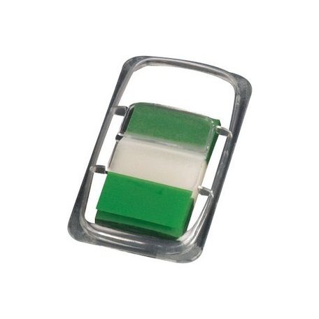 Öntapadós műanyag jelölőcímke 25x43mm, Q-CONNECT, 50 címkés