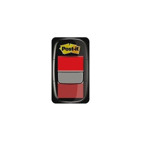 3M POST-IT, műanyag jelölőcímke 25x43mm, 50 lap
