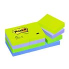3M POST-IT öntapadó jegyzettömb 38x51mm, 12x100 lap