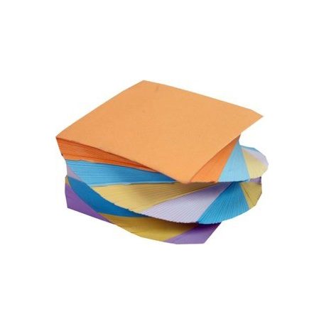 Kockatömb 90x90x50mm, csavart, fején ragasztott, fehér/színes