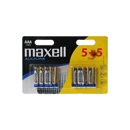 Mikroelem 5+5db-os LR03 alkáli tartós, AAA, 1.5V bliszteres