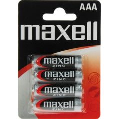 MAXELL Mikroelem 4db-os, R03, féltartós, AAA, bliszteres