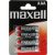 MAXELL Mikroelem 4db-os, R03, féltartós, AAA, bliszteres