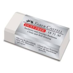Faber-Castell, forgácsmentes, fehér radír