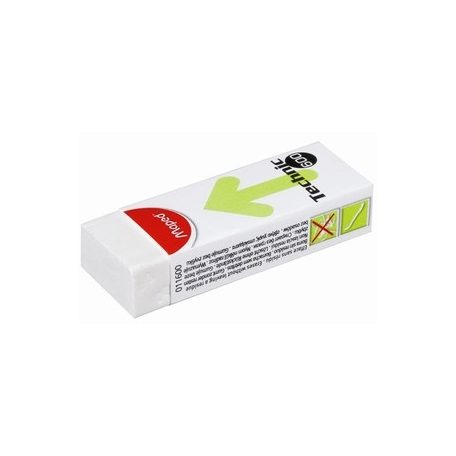 MAPED Technic fehér radír, papírtokkal, egyenként fóliázva, mini/classic