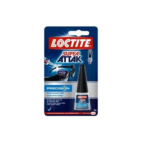 Pillanatragasztó 5g, HENKEL Loctite Super Attak Precision, universal