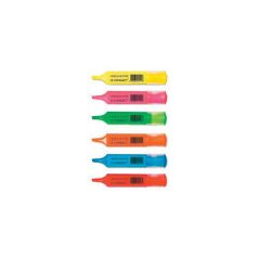 Q-CONNECT lapos testű szövegkiemelő, 1-4 mm