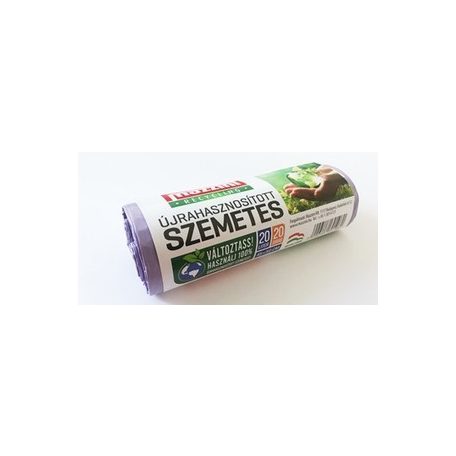 MAZZINI szemeteszsák 30 l, 50x60 cm, 15db rollban, újrahasznosított